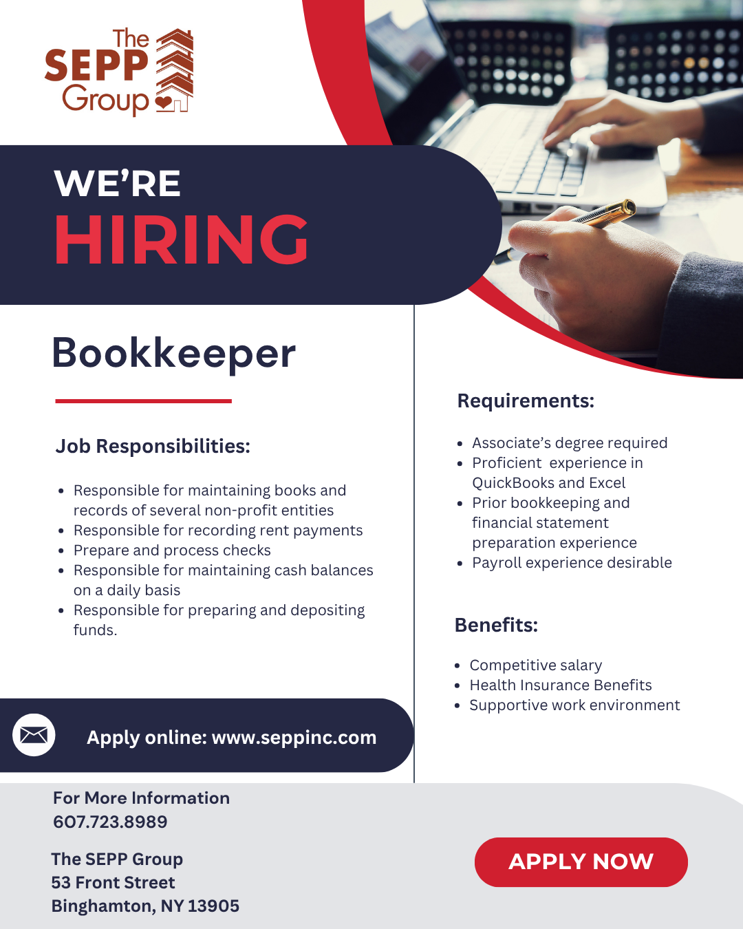 Property Managers Apply Today